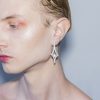 NEPTUNE WHITE PEARL EARRINGS - Image 4