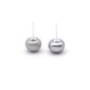 PEARL DOTS EARRINGS - GREY - Image 2