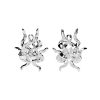 AUREATE EARRINGS - RHODIUM - Image 3