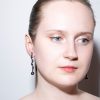 CERES BLACK PEARL EARRINGS - Image 2