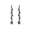CERES BLACK PEARL EARRINGS