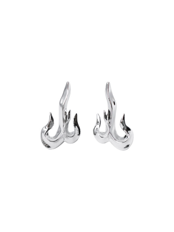 GLINT EARRINGS - RHODIUM
