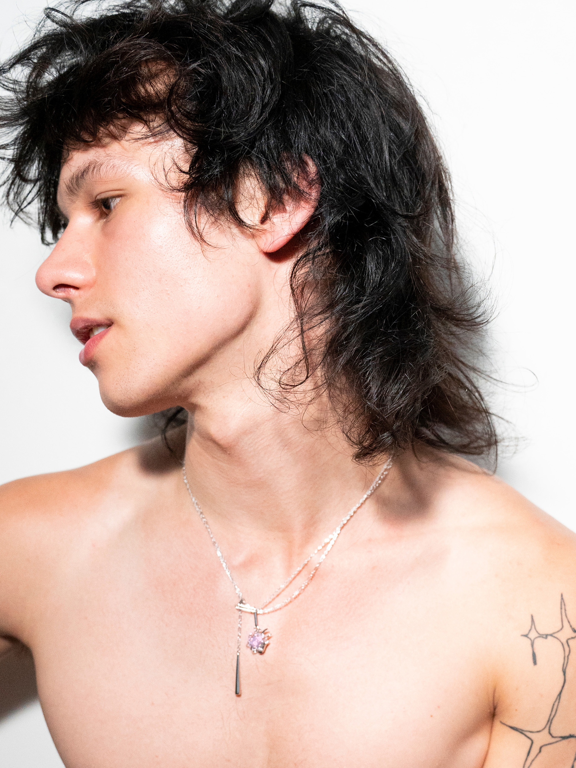 NIGHT FIRE DUO-CHAIN NECKLACE - Image 4